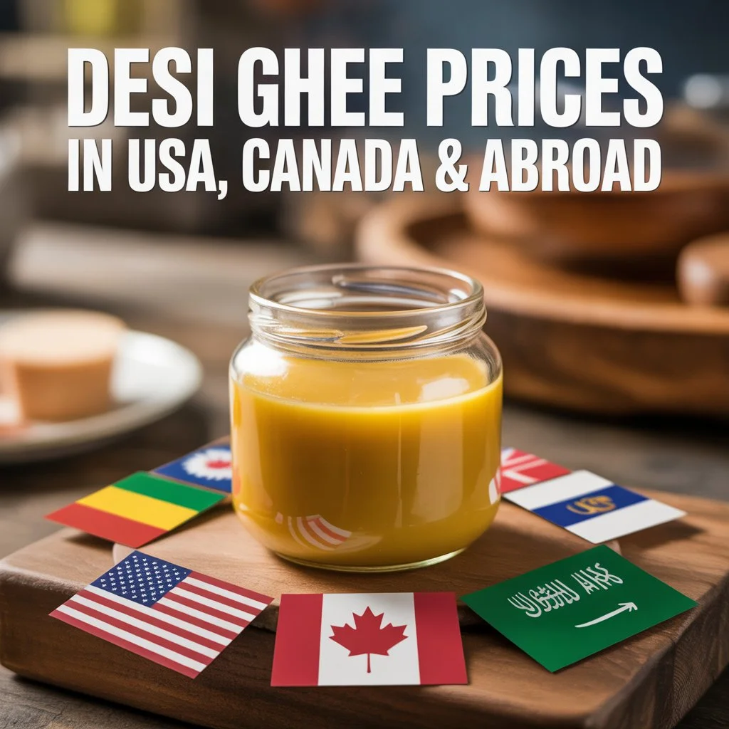 desi ghee price in usa canada & abroad