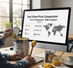 Desi Ghee Price Comparison Across Countries (Pakistan vs India vs USA) — Global Rate Chart 2025
