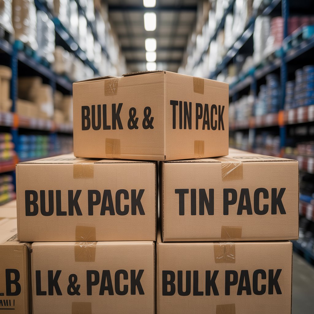 Bulk & Tin Pack (Wholesale Buyers)